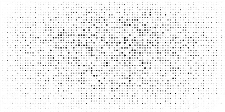 Seamless vector hand drawn irregular tiny polka dot pattern. Small size randomly scattered dots texture. Dotted cute pattern.