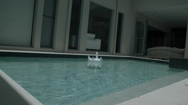 Modern Swimming Pool in Residential Setting Sunshine Coast Australia