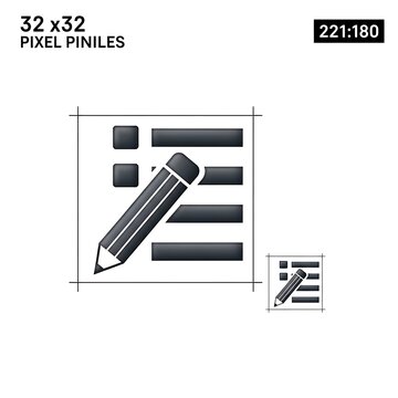 32x32 pixel pinwheel icon design.