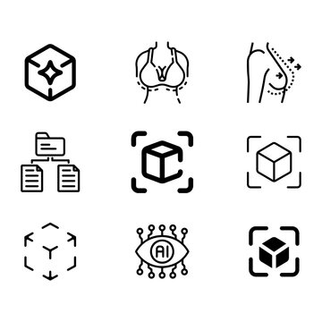 Modern Retrieval-Augmented Generation Vector Icons for Knowledge Search and Contextual Intelligence