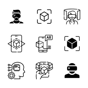Modern Retrieval-Augmented Generation Vector Icons for Knowledge Search and Contextual Intelligence