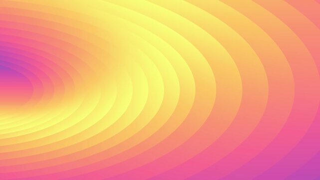 Abstract animated background with flowing neon gradient waves in pink purple orange and yellow Perfect for presentations social media motion graphics video editing and creative digital projects