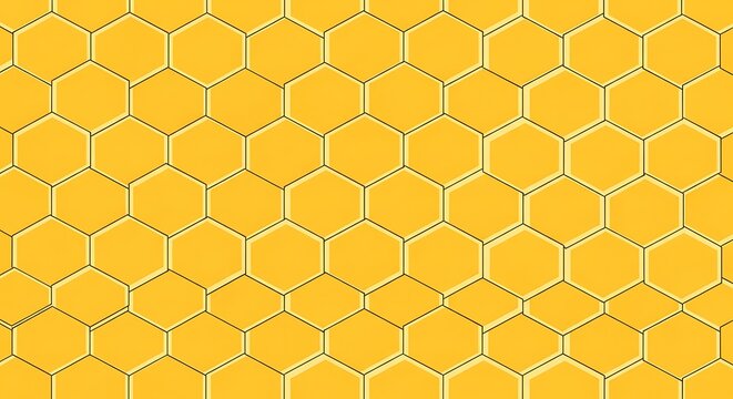 Hexagonal honeycomb pattern geometric texture.