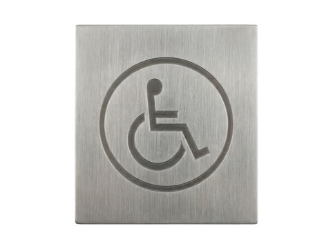 Accessibility icon wheelchair accessibility symbol sign for disability awareness and inclusion