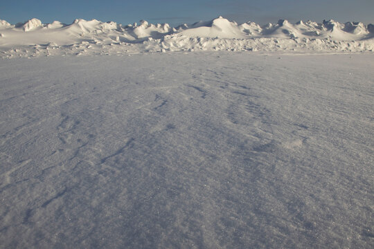 Snowbank in Alaska