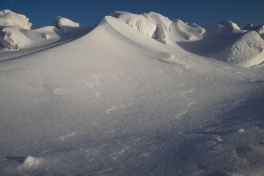 Snowbank in Alaska