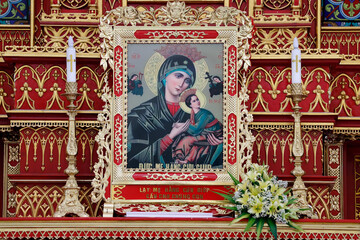 Obraz premium Our Lady of Perpetual Help Icon Lang Van