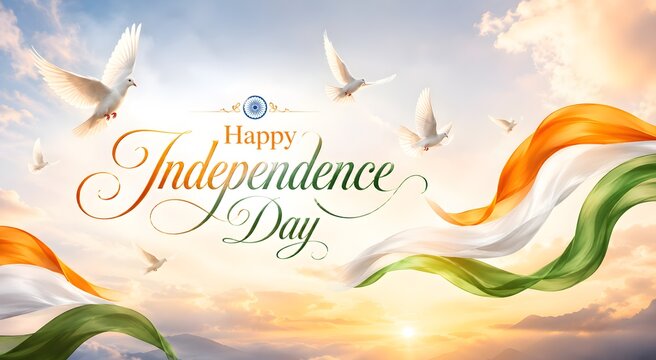 Happy Indian Independence Day and Republic Day celebration featuring the national tricolour flag, Ashoka Chakra, patriotic spirit, freedom, democracy, unity, heritage, pride, and cultural traditions.
