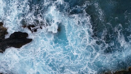 Obraz premium Splashing ocean