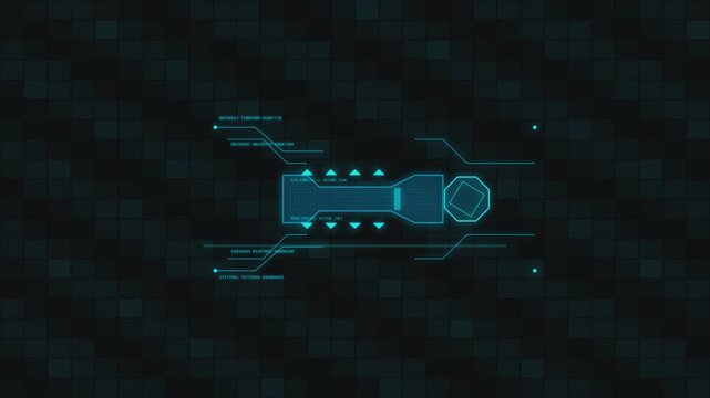 Futuristic glowing drone navigating through a dark starry cosmos with subtle light flares