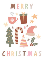 Fototapeta premium Merry xmas