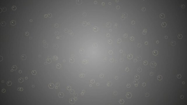 Abstract pattern of effervescent air bubbles floating in dark grey liquid, creating a sparkling and refreshing texture ideal for backgrounds and overlays