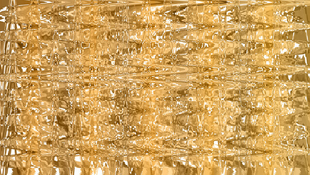 Pixelated abstract background texture with yellow and brown colors