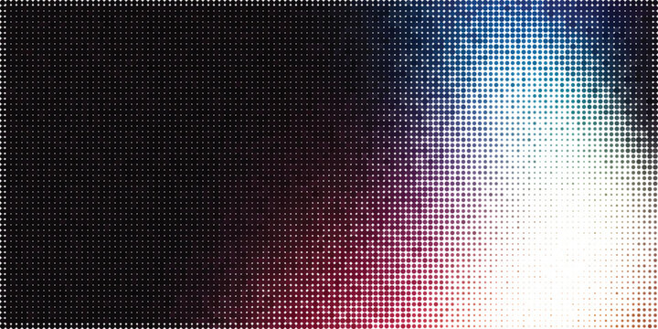 Halftone Abstract colorful pixel art gradient background Vector, illustration