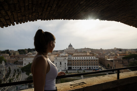 The Vatican in sight from Castel Sant'Angelo