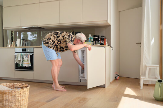 Checking the Fridge