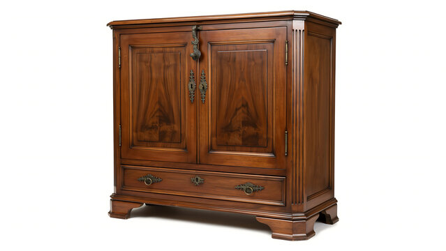Rustic dark wood storage unit furniture with furniture cupboard interior traditional craftsmanship fittings