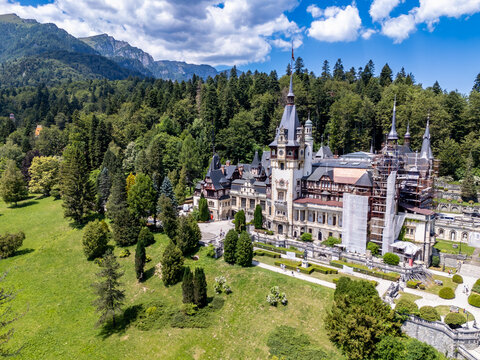 Peles Castle in Sinaia, Romania