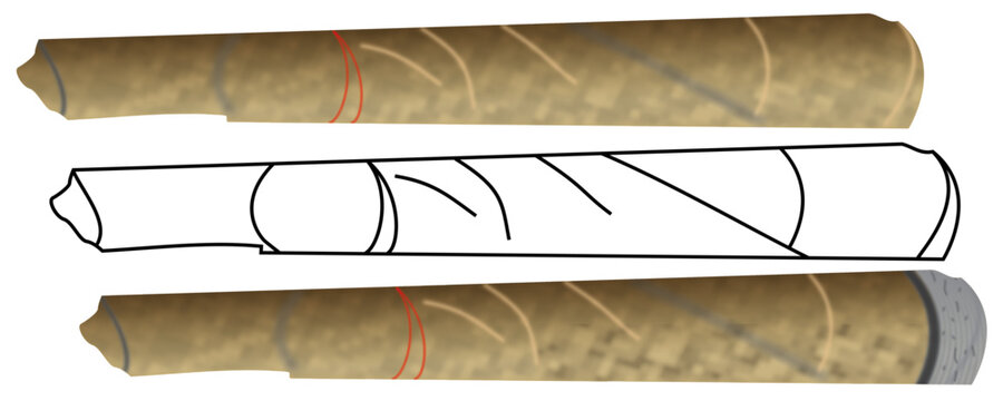 Beedi Vector Line Art.ai