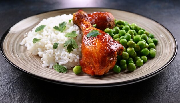 delicious jerk chicken with rice and peas recipe caribbean cuisine food photography and serving suggestion