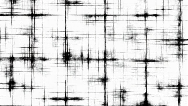 Black grunge distress texture with empty space on a white background