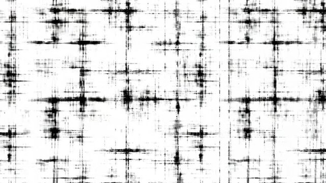 Black grunge distress texture with empty space on a white background