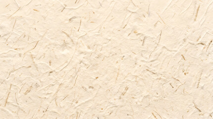 Obraz premium Textured natural paper with organic fibers and subtle imperfections