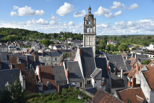 Cit&eacute; m&eacute;di&eacute;vale de Loches. France	