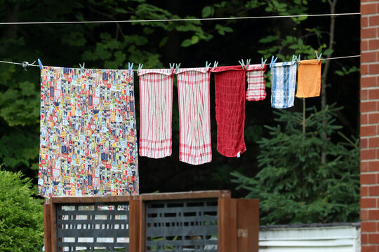 corde &agrave; linge	en &eacute;t&eacute;