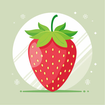 Agrafeuse rouge en illustration moderne