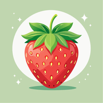 Agrafeuse rouge en illustration moderne