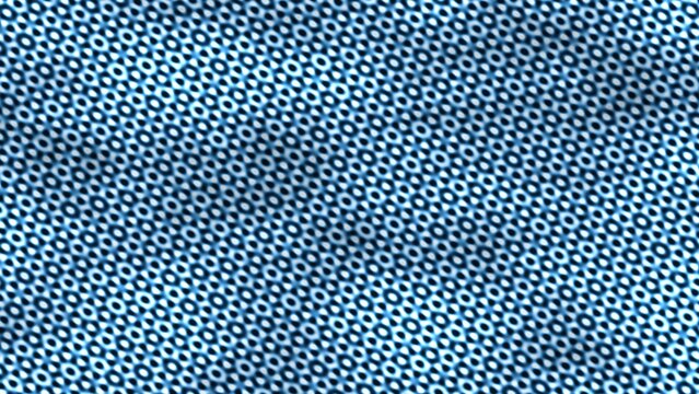 Blue halftone grid pattern with modern abstract geometric dot mesh texture for background design