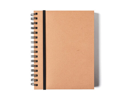 Agenda caderno espiral craft PNG fundo transparente