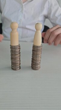 Pay gap, gender pay gap, men earn more, women earn less, percentage of income, feminism, pay inequity