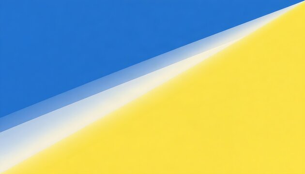Abstract diagonal lines of blue and yellow with a white gradient overlay