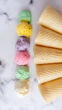 Colorful Ice crea