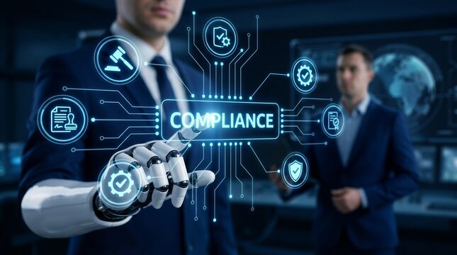 Intelligent auditing and smart regulation systems driven by artificial intelligence for organizational compliance.