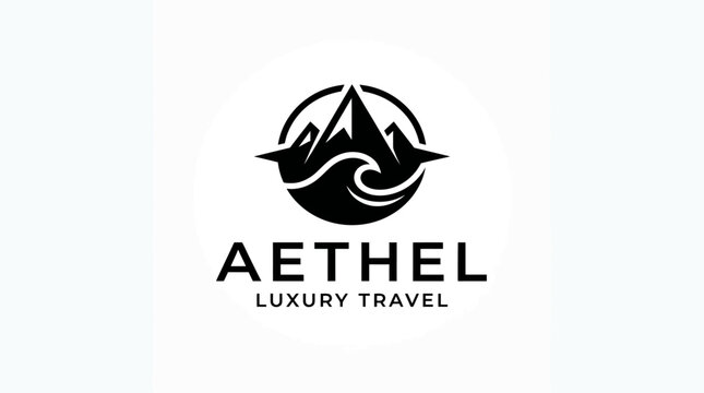 Luxury Travel Brand Logo Design 1.