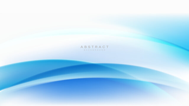 Abstract blue digital dynamic wave background. Futuristic high-technology concept. Business banners, flyers, and presentations. Vector illustration