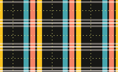 retro tartan - tartan retro -  escoces retro © luis