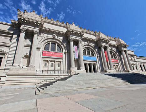New York City, USA; 28th June 2012: The famous Metropolitan Museum of Art in New York City that presents over 5,000 years of art and receives over 5 million visitors a year.