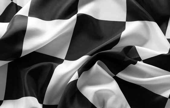 Checkered racing flag