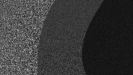 Fototapeta premium Abstract grayscale texture blends grainy and smooth surfaces. Gradual contrast shifts create visual depth and mystery. Ideal for minimalist backgrounds or design overlays