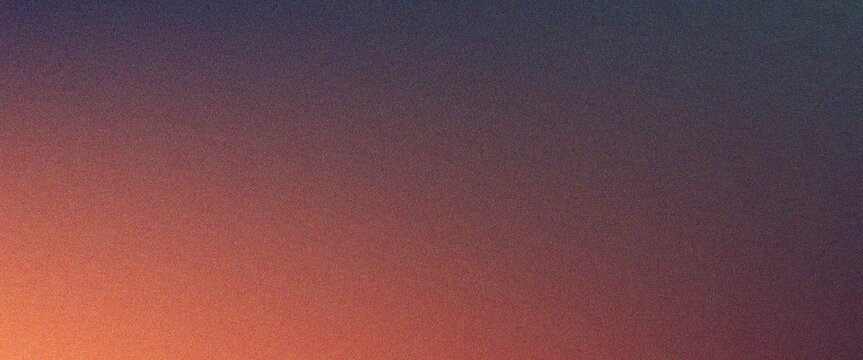 Dramatic dark purple brown to glowing warm orange gradient backdrop with subtle grain texture