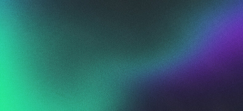 Abstract gradient transitioning from vibrant green to deep purple, with a subtle grainy texture for modern digital design.