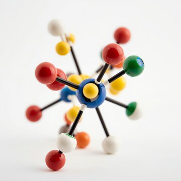 Abstract Molecular Model Representing Science Education and Discovery