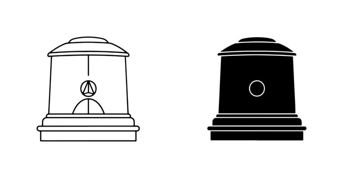 Masonic Symbol Monument, Freemasonry Iconography, Geometric Architecture, Architectural Element, Building Design