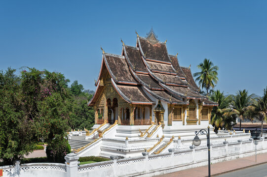Haw Pha Bang Temple in Luang Prabang, Laos