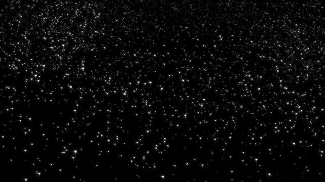 a moving Star Field animation very slowly
