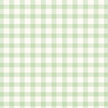 Seamless green and white gingham checkered pattern for rustic home decor wallpaper and fabric design